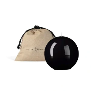 INCH HIGH GLOSS CANDLE SPHERE - BLACK - cozylivehome.com | we sell a wide range of comfortable household items* Giftware