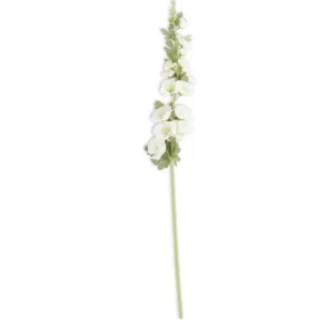 43 Inch White Hollyhock Stem - cozylivehome.com | we sell a wide range of comfortable household items* Giftware