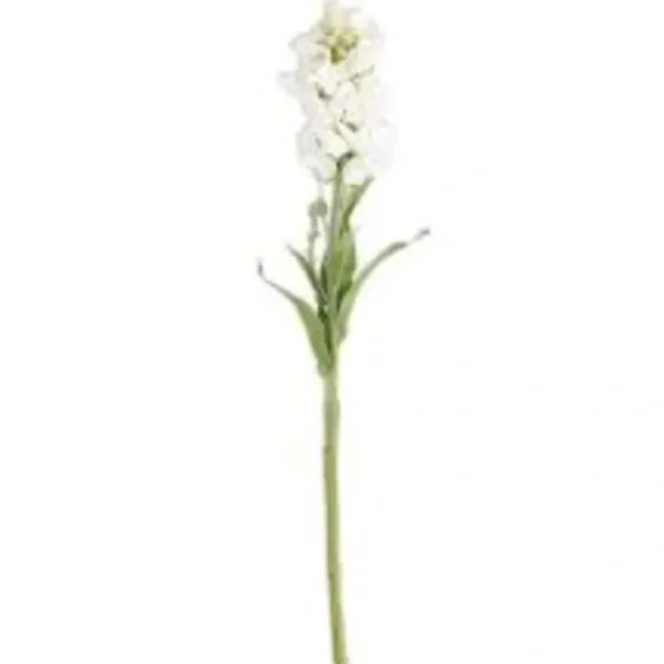 20.5 Inch White Stock Flower Stem - cozylivehome.com | we sell a wide range of comfortable household items* Giftware