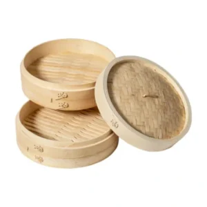 Shop All^Joyce Chen 2-Tier Bamboo Steamer Basket 10" - cozylivehome.com | we sell a wide range of comfortable household items