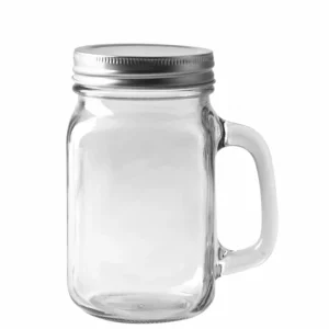 Shop All^Kayali - Glass Mason jar Mug W Cover , 15 oz - cozylivehome.com | we sell a wide range of comfortable household items