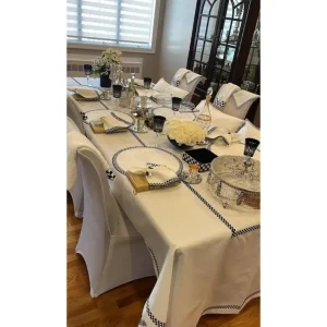 Shop All^Kenzie Checkered Tablecloth Edged - cozylivehome.com | we sell a wide range of comfortable household items
