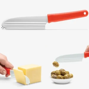 Shop All^KNIBBLE LITE CHEESE KNIFE FORK RED - cozylivehome.com | we sell a wide range of comfortable household items
