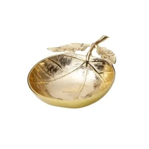 LE945 Small Gold Leaf Dish - cozylivehome.com | we sell a wide range of comfortable household items* Giftware