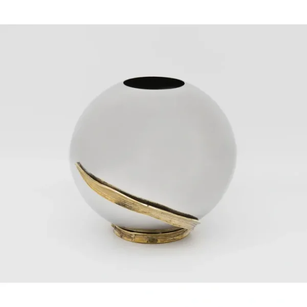 59025 LEAF ACCENT ROSE Vase - cozylivehome.com | we sell a wide range of comfortable household items* Giftware