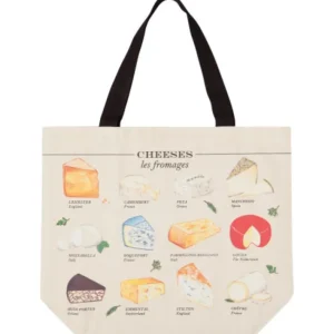 Shop All^Les Fromages Tote Bag - cozylivehome.com | we sell a wide range of comfortable household items