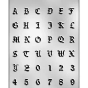 Shop All^90-14269 Letters/Numbers Chocolate Mold - cozylivehome.com | we sell a wide range of comfortable household items