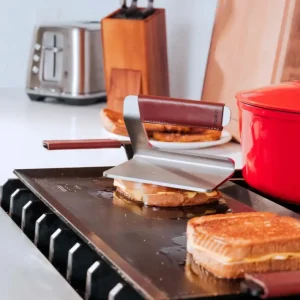 Shop All^Made in Grill Press w/ Leather Handles - cozylivehome.com | we sell a wide range of comfortable household items