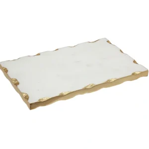61686 Marble Gold Shot Glass Tray 9X6 - cozylivehome.com | we sell a wide range of comfortable household items* Giftware