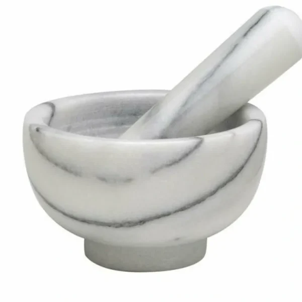 Marble Mortar & Pestle 4" - cozylivehome.com | we sell a wide range of comfortable household items* Shop All