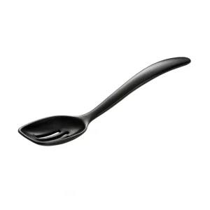 MELAMINE MINI SLOTTED SPOON 7.5" BLK - cozylivehome.com | we sell a wide range of comfortable household items* Shop All