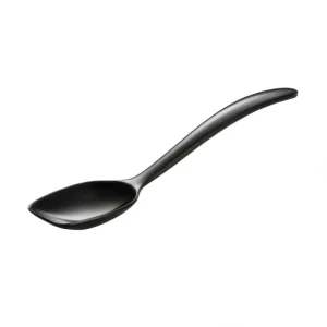 MELAMINE MINI SPOON 7.5" BLK - cozylivehome.com | we sell a wide range of comfortable household items* Shop All