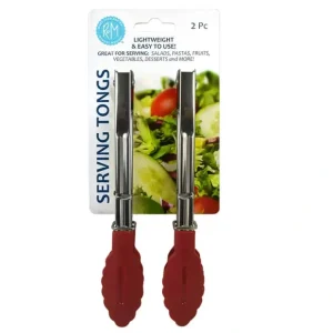 4724 Mini tongs s/2 red - cozylivehome.com | we sell a wide range of comfortable household items* Housewares