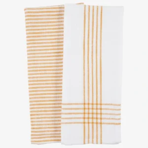 MONACO SLUBBED KITCHEN TEA TOWEL YELLOW - cozylivehome.com | we sell a wide range of comfortable household items* Shop All