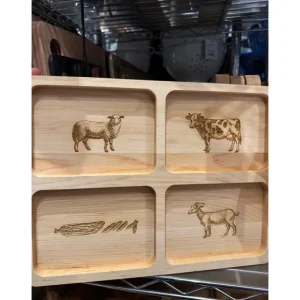 Newbury Pocket Maple Divided Serving Board - cozylivehome.com | we sell a wide range of comfortable household items* Shop All