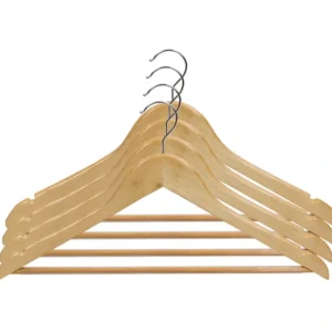 Non Slip Natural Wood Hanger Set/5 - cozylivehome.com | we sell a wide range of comfortable household items* Shop All