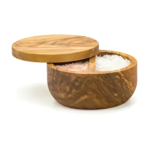 Olive Wood Salt Box - cozylivehome.com | we sell a wide range of comfortable household items* Shop All
