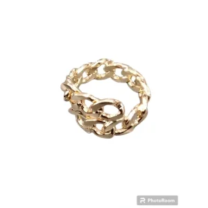 Oval chain Napkin Ring Gold - cozylivehome.com | we sell a wide range of comfortable household items* Shop All