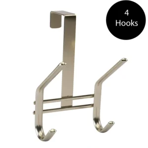 Over The Door Hook-Satin Double Hook - cozylivehome.com | we sell a wide range of comfortable household items* Shop All