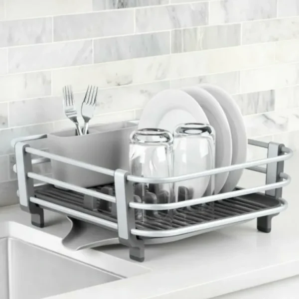 Oxo Aluminum Dish Rack - cozylivehome.com | we sell a wide range of comfortable household items* Shop All