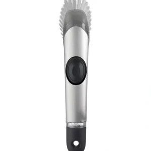 OXO SteeL Soap Dispensing Dish Brush - cozylivehome.com | we sell a wide range of comfortable household items* Shop All