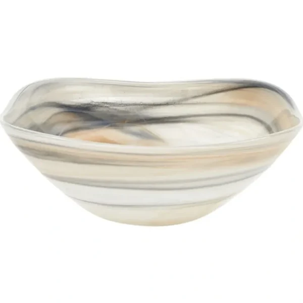 P292 TAUPE ALABASTER SQ BOWL10X3.7 - cozylivehome.com | we sell a wide range of comfortable household items* Giftware