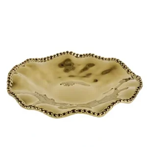 Pampa Bay All Gold Platter CER-1135-G - cozylivehome.com | we sell a wide range of comfortable household items* Giftware