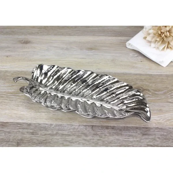 Pampa Bay Medium Leaf Bowl CER-2419 - cozylivehome.com | we sell a wide range of comfortable household items* Giftware