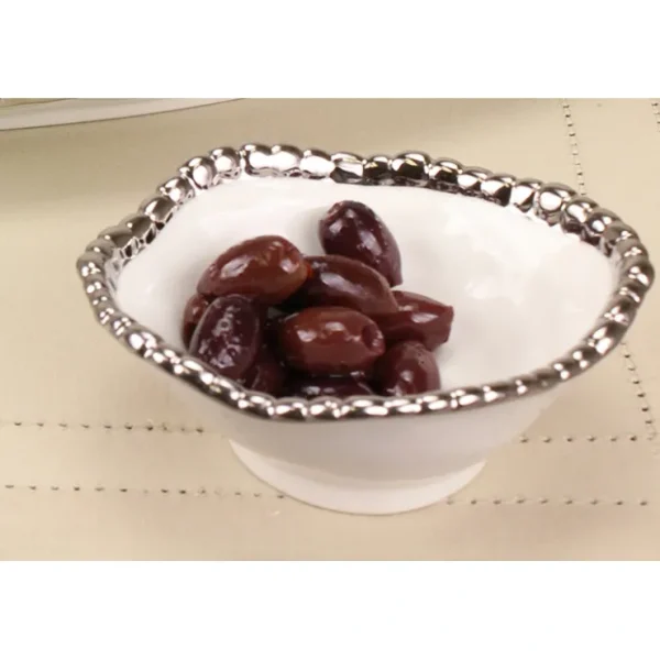 Pampa Bay Snack Bowl CER-1137-W - cozylivehome.com | we sell a wide range of comfortable household items* Giftware