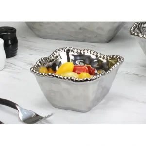 Pampa Bay Square Snack Bowl CER-2251 - cozylivehome.com | we sell a wide range of comfortable household items* Giftware