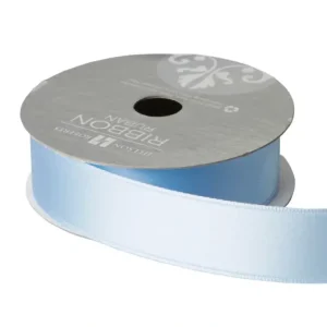 Pastel Blue Ribbon - Fancy Satin 1" - cozylivehome.com | we sell a wide range of comfortable household items* Giftware