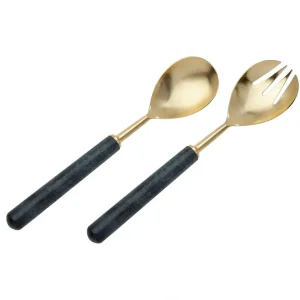 59701 2pc Stone Dust Salad Servers - cozylivehome.com | we sell a wide range of comfortable household items* Giftware