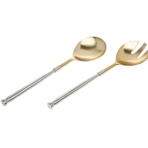 59707 2PC TWO-TONE SALAD SERVER SET - cozylivehome.com | we sell a wide range of comfortable household items* Giftware