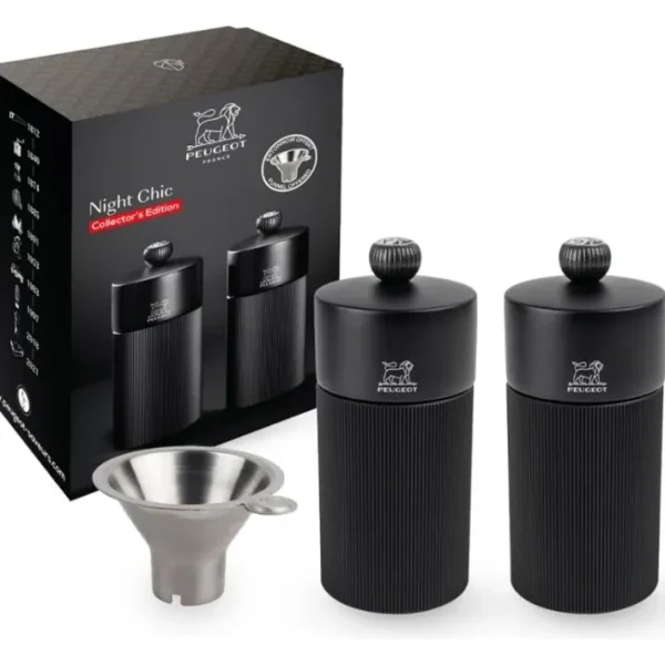 Shop All^Peugeot Limited Edition Night Chic Salt & Pepper Mill - cozylivehome.com | we sell a wide range of comfortable household items
