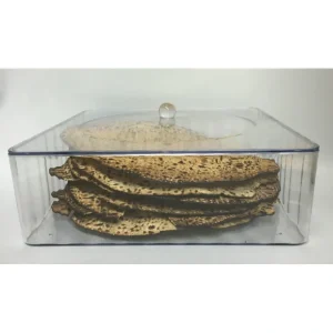 P-MBXM Square Lucite Matzah Box with Cover- Large 12" - cozylivehome.com | we sell a wide range of comfortable household items* Shop All