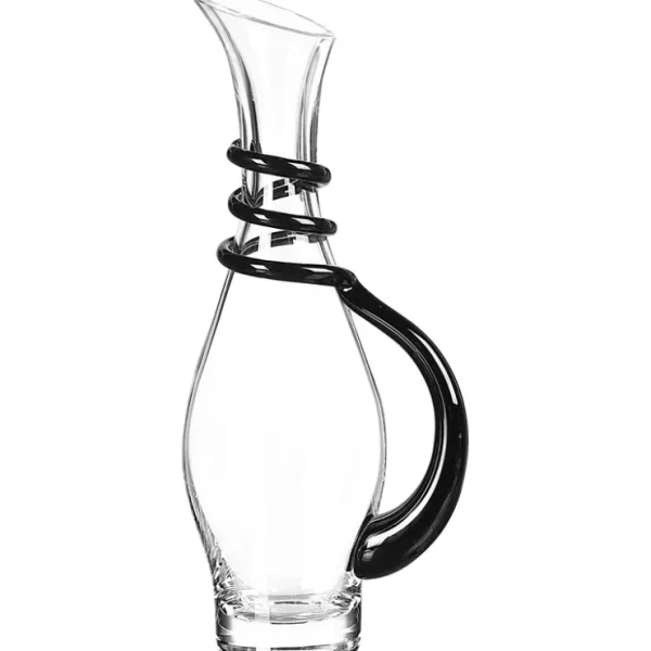 Q131108 Qualia Glass Ebony 32 oz. Pitcher - cozylivehome.com | we sell a wide range of comfortable household items* Giftware