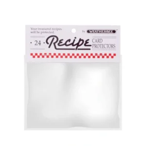 RECIPE CARD PROTECTORS 3X5 24PK - cozylivehome.com | we sell a wide range of comfortable household items* Shop All