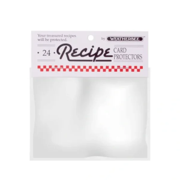 RECIPE CARD PROTECTORS 3X5 24PK - cozylivehome.com | we sell a wide range of comfortable household items* Shop All