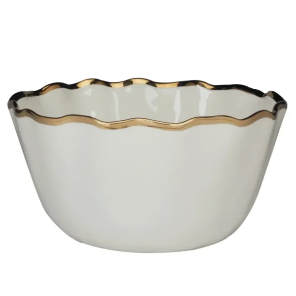 20491 Regency Gold Deep Bowl 10.5in x 5.5in - cozylivehome.com | we sell a wide range of comfortable household items* Giftware