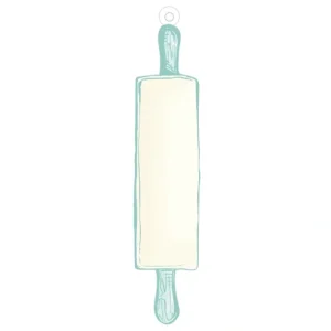 Rolling Pin Gift Tag - cozylivehome.com | we sell a wide range of comfortable household items* Shop All