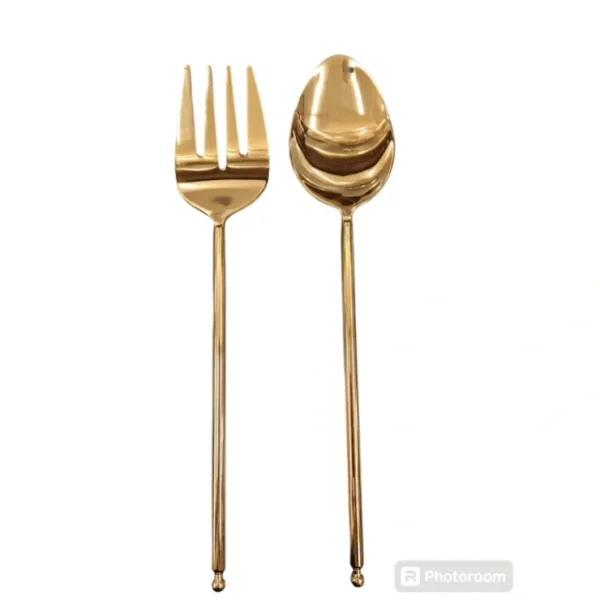 Rotunda Salad Servers Gold - cozylivehome.com | we sell a wide range of comfortable household items* Giftware