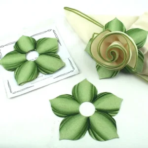 Set Of 4 Bouquet Napkin Ring-Mint Pine - cozylivehome.com | we sell a wide range of comfortable household items* Shop All