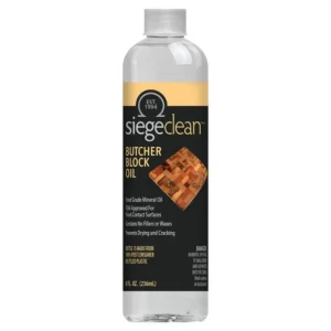 Siege Butcher Block Wood Oil, 8oz - cozylivehome.com | we sell a wide range of comfortable household items* Shop All