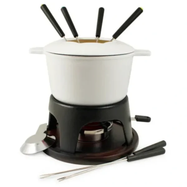 SIERRA FONDUE 12 PC SET WHITE - cozylivehome.com | we sell a wide range of comfortable household items* Shop All