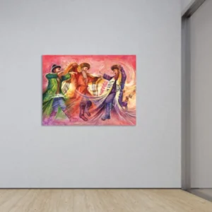 Simchas Beis Hashoava Dancing in Jerusalem | Sukkah Sign Vinyl 32" x 24 - cozylivehome.com | we sell a wide range of comfortable household items* Shop All
