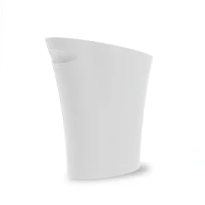 SKINNY CAN 7.5L(2G) METALLIC WHITE - cozylivehome.com | we sell a wide range of comfortable household items* Housewares