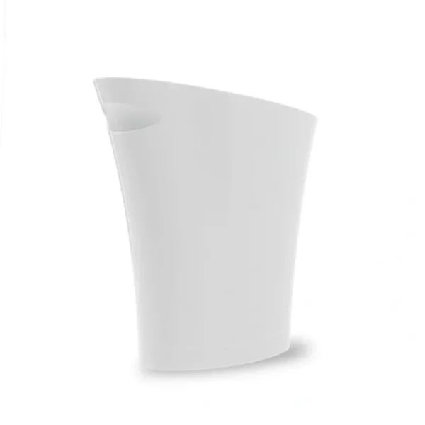 SKINNY CAN 7.5L(2G) METALLIC WHITE - cozylivehome.com | we sell a wide range of comfortable household items* Housewares