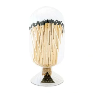 SKRLM1 Ribbed Match Cloche - Black Tips - cozylivehome.com | we sell a wide range of comfortable household items* Giftware