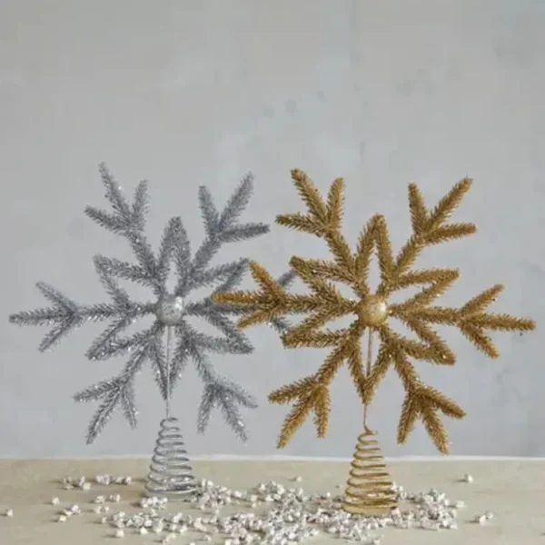 Snowflake Tree Topper - cozylivehome.com | we sell a wide range of comfortable household items* Ornament