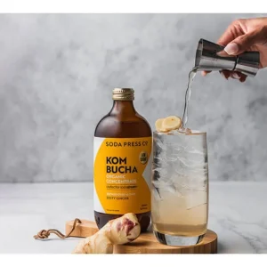 Soda Press Zesty Ginger Kombucha - cozylivehome.com | we sell a wide range of comfortable household items* Shop All